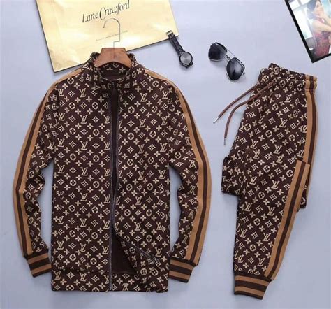 lv tracksuit ebay|Lv tracksuit men's.